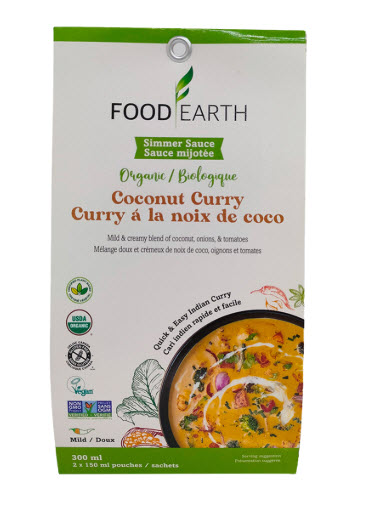 Sauce Curry noix de coco (300 ml)