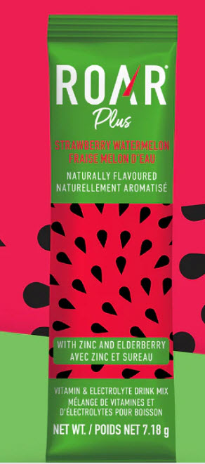 Melange de vitamines et electrolytes ROAR - Fraise et melon d'eau (7.18gr)