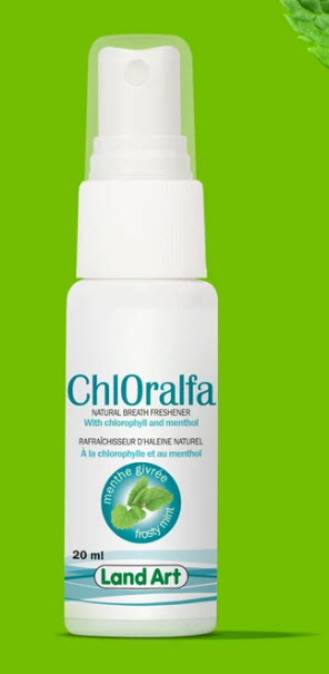 Chloralfa 16 x 20 ml | Rafraîchisseur d'haleine | Menthe