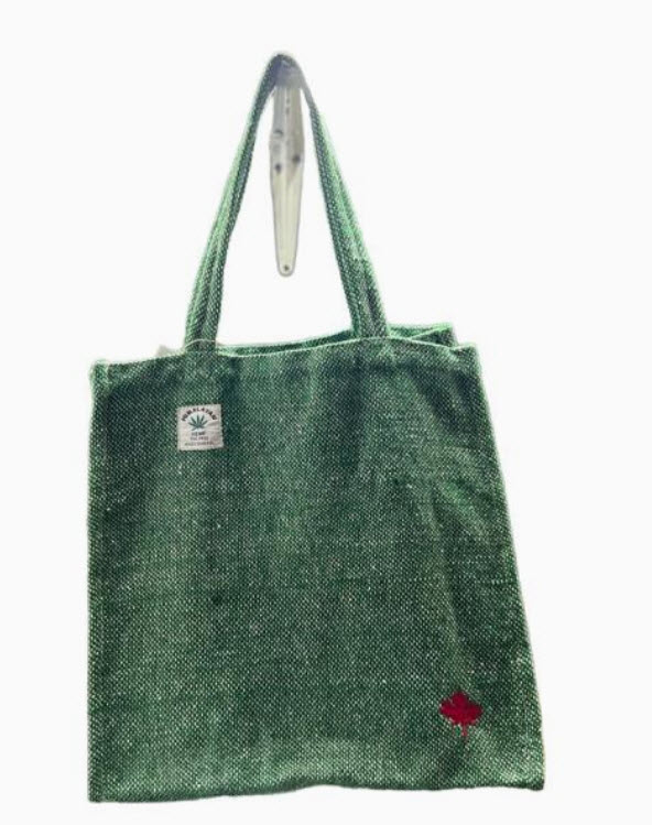 Sac en chanvre vert