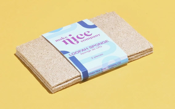 Éponge Loofah - Paquet de 3