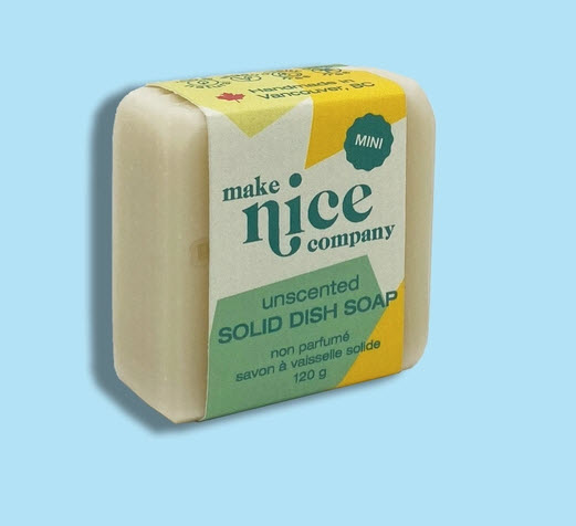 Bloc de savon a vaisselle solide - mini - non parfumé