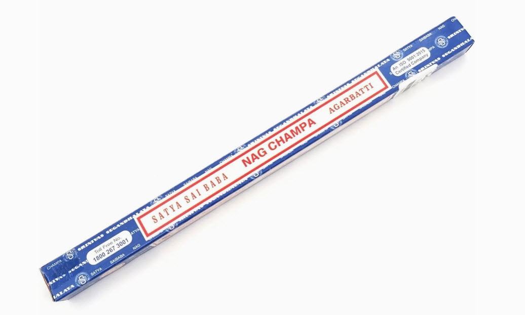 Boîte à encens -Satya -Nag Champa -Sai Baba -10g