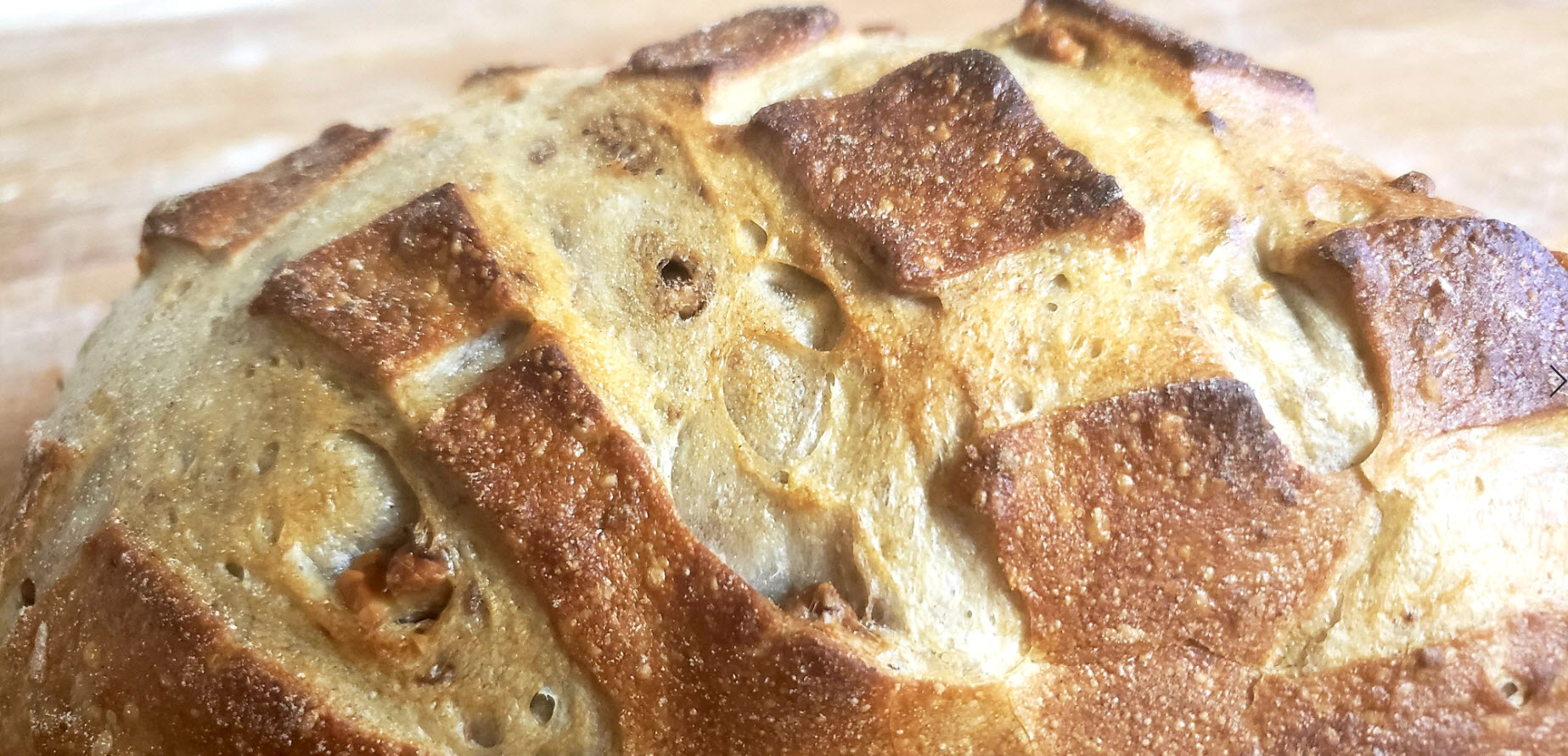 Pain aux noix levain