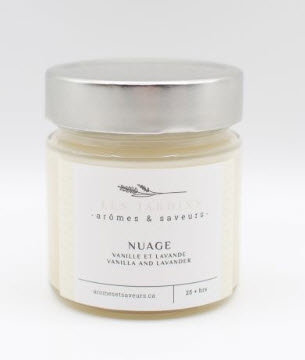 Bougie Nuage vanille et lavande