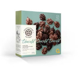 Rosettes au chocolat noir (135 gr)