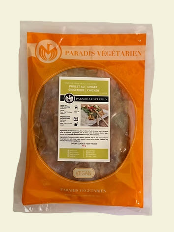 Poulet au gingembre végé surgelé (400gr)