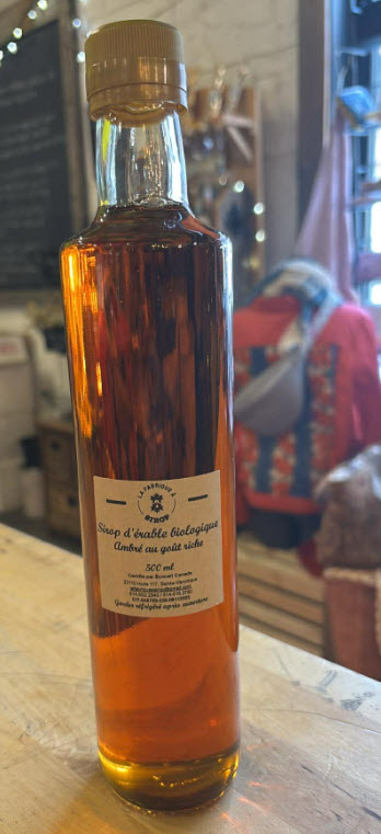 Sirop d'érable - bouteille en verre  (500 ml)