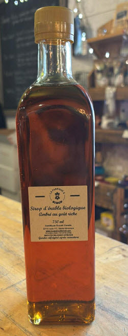 Sirop d'érable - bouteille en verre (750 ml)