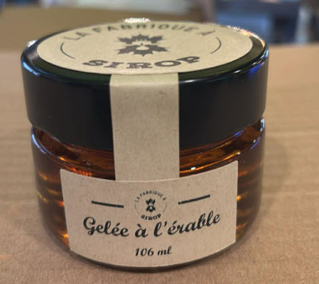 Gelée à l'érable et rhum (106 ml)