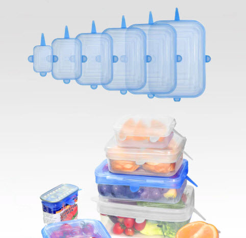 Couvercles extensibles en silicone carres (6)