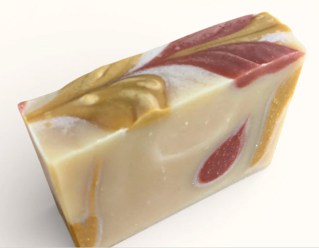Savon au lait de chevre pamplemousse et geranium (120 gr)