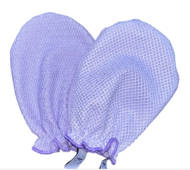 Gant de toilette exfoliant