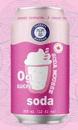 Soda mousse 0 sucre (355 ml)