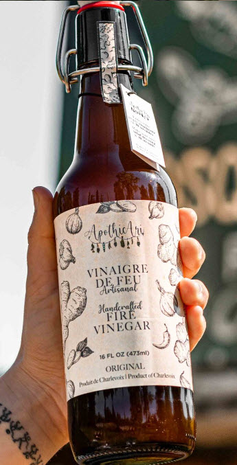 Vinaigre de feu artisanal 237 ml
