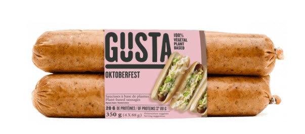 Saucisses Gusta a base de plantes - italienne (350 gr)