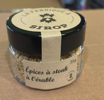 Vinaigrette à l'erable (250 ml)