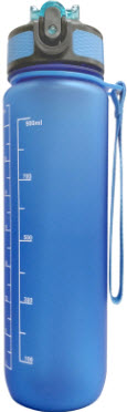 Bouteille réutilisable turquoise et rose Lovely Planet (900 ml)