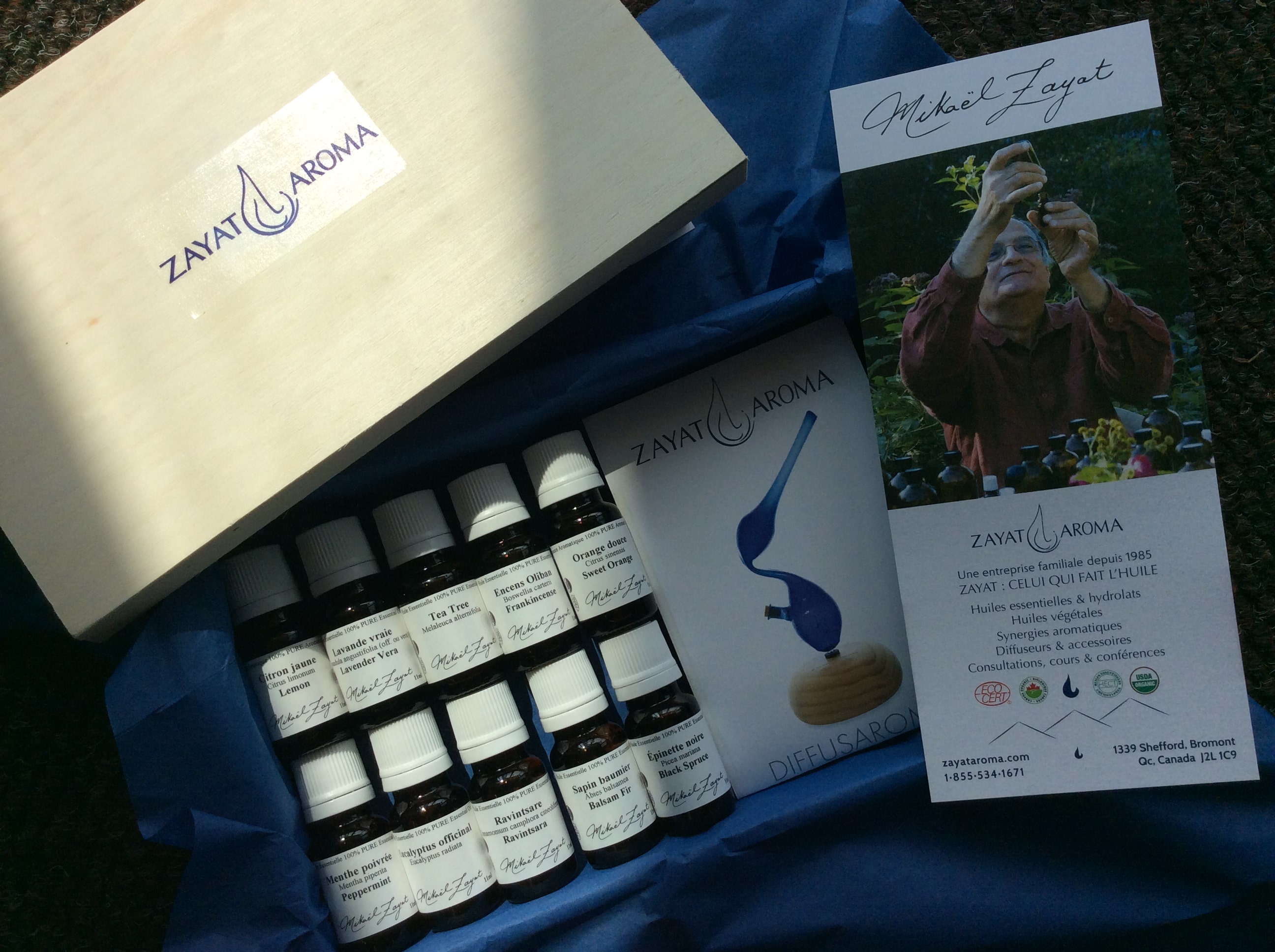 Coffret découverte des huiles essentielles (top 10) - 5 ml