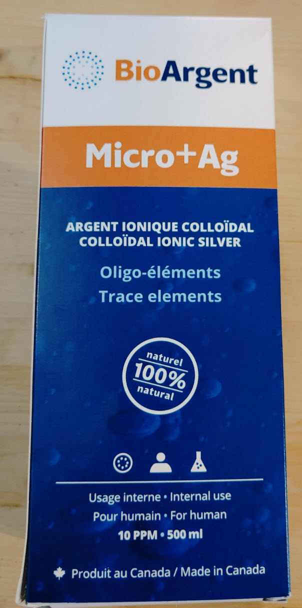 Argent colloidale liquide - usage interne (250 ml)