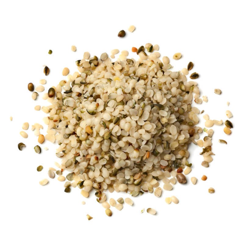 Graines de chanvre écalées crues (100 g)