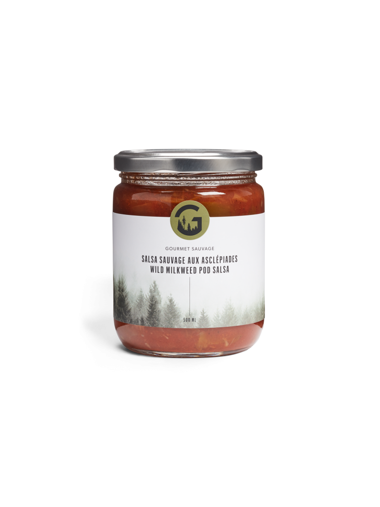 Salsa sauvage aux asclépiades (500 ml)