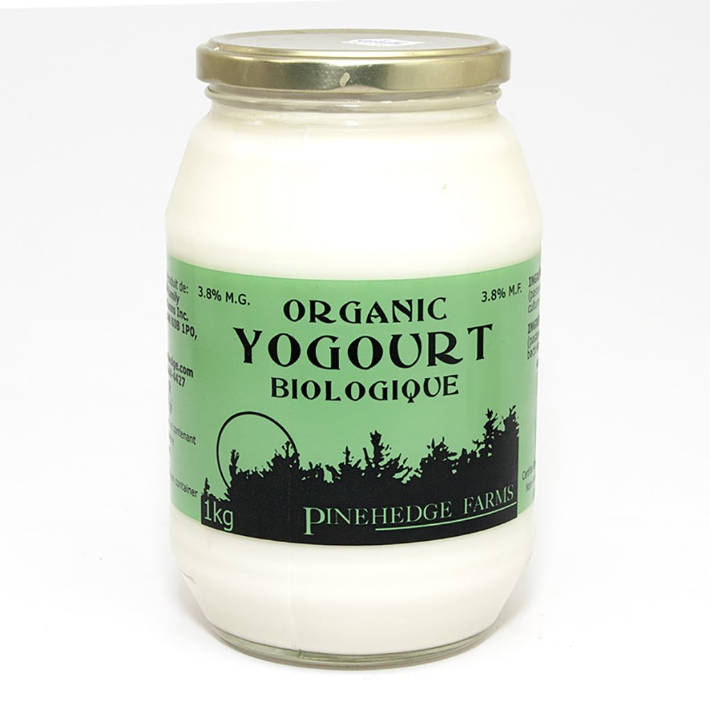 Yogourt Nature - incluant pot consigné 2$ (1 KG)